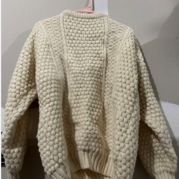 Vintage Wool Hand-Loomed Sweater - Picture 3 of 3